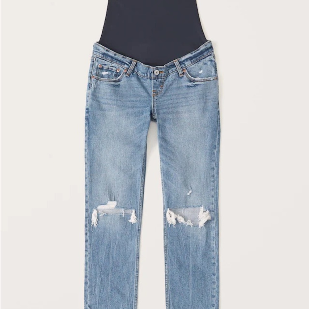 Abercrombie Maternity Straight Leg Jeans